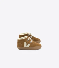BABY FURED SUEDE CAMEL PIERRE>VEJA Fashion