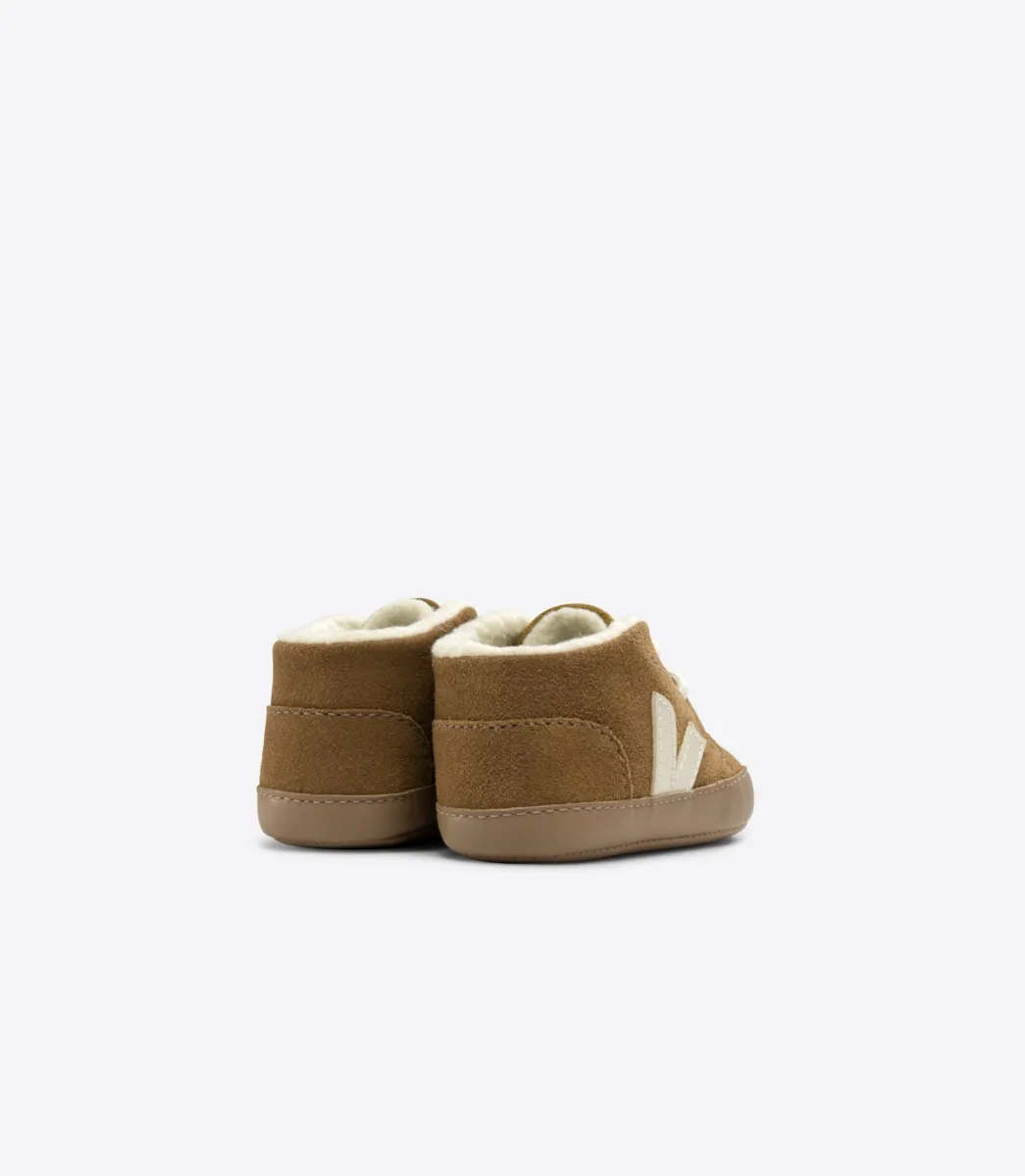 BABY FURED SUEDE CAMEL PIERRE>VEJA Fashion