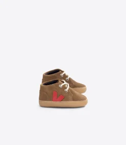 BABY SUEDE BROWN PEKIN>VEJA Sale