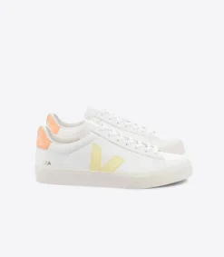 CAMPO LEATHER WHITE SUN PEACH>VEJA Store