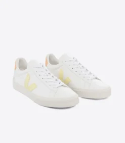 CAMPO LEATHER WHITE SUN PEACH>VEJA Store