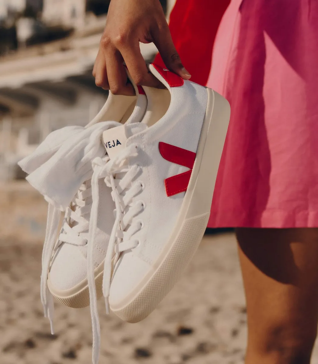 CAMPO CANVAS WHITE PEKIN>VEJA Best