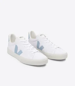 CAMPO CANVAS WHITE STEEL>VEJA Cheap