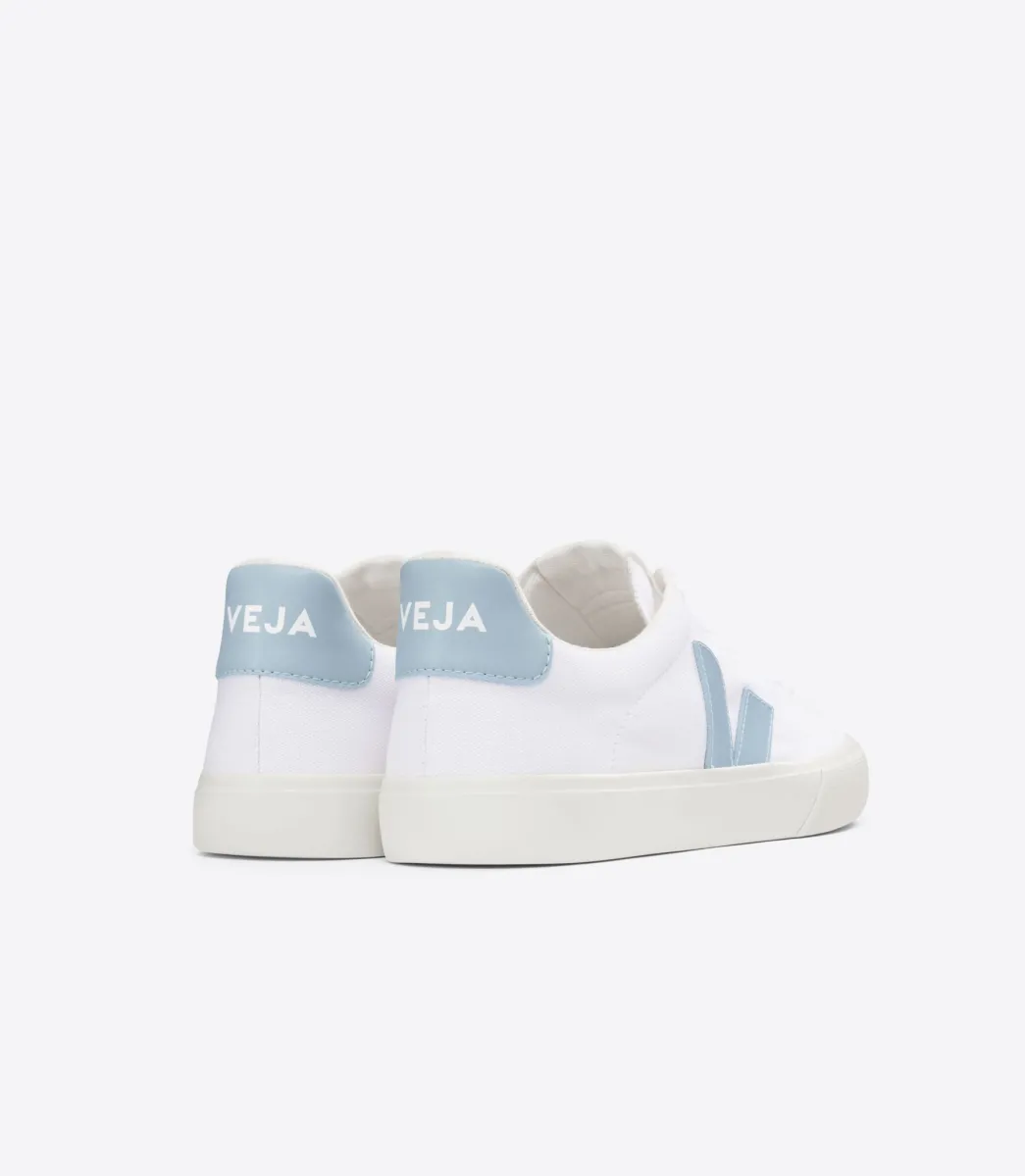 CAMPO CANVAS WHITE STEEL>VEJA Cheap
