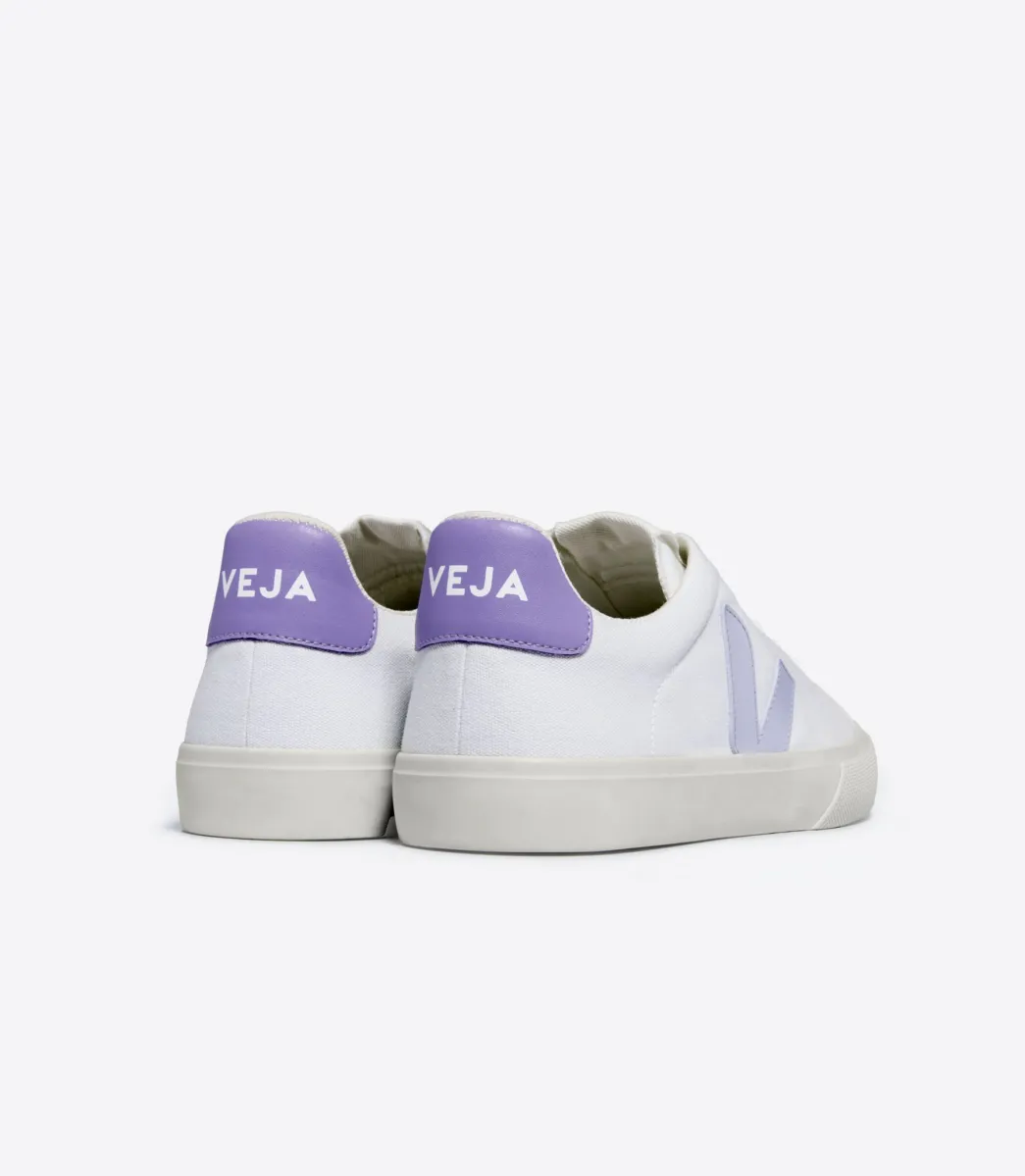 CAMPO CANVAS WHITE SWAN LAVANDE>VEJA Shop