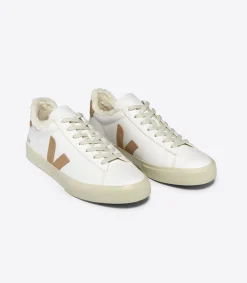 CAMPO FURED LEATHER WHITE DESERT>VEJA Discount