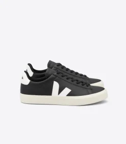 CAMPO LEATHER BLACK WHITE>VEJA Cheap