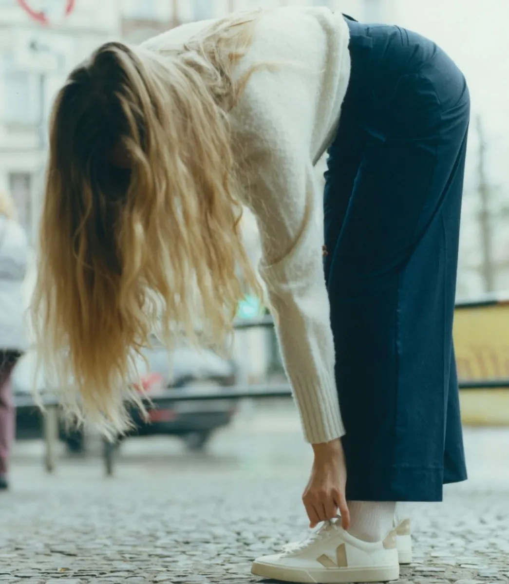 CAMPO LEATHER WHITE ALMOND>VEJA Flash Sale