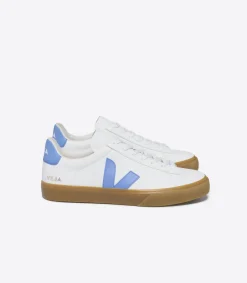 CAMPO LEATHER WHITE AQUA NATURAL>VEJA Clearance