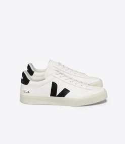 CAMPO LEATHER WHITE BLACK>VEJA Fashion