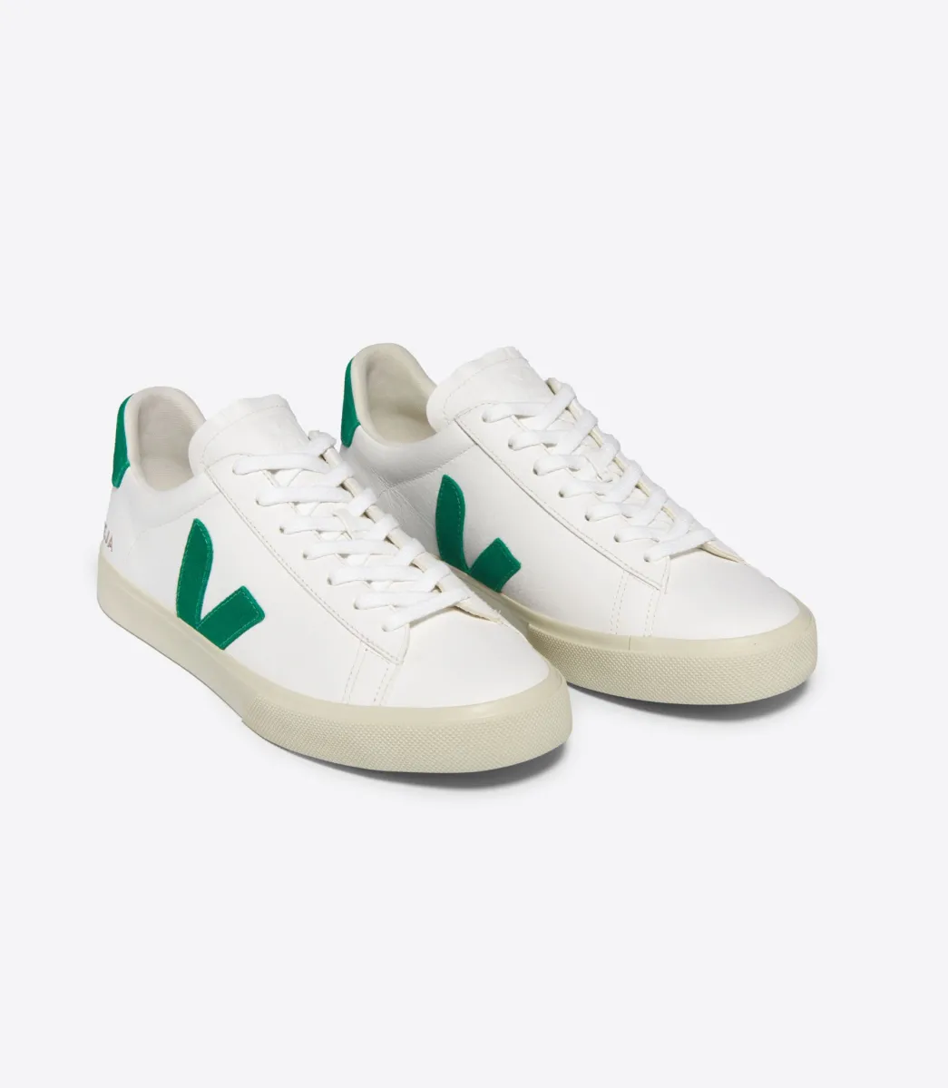 CAMPO LEATHER WHITE EMERAUDE>VEJA Cheap