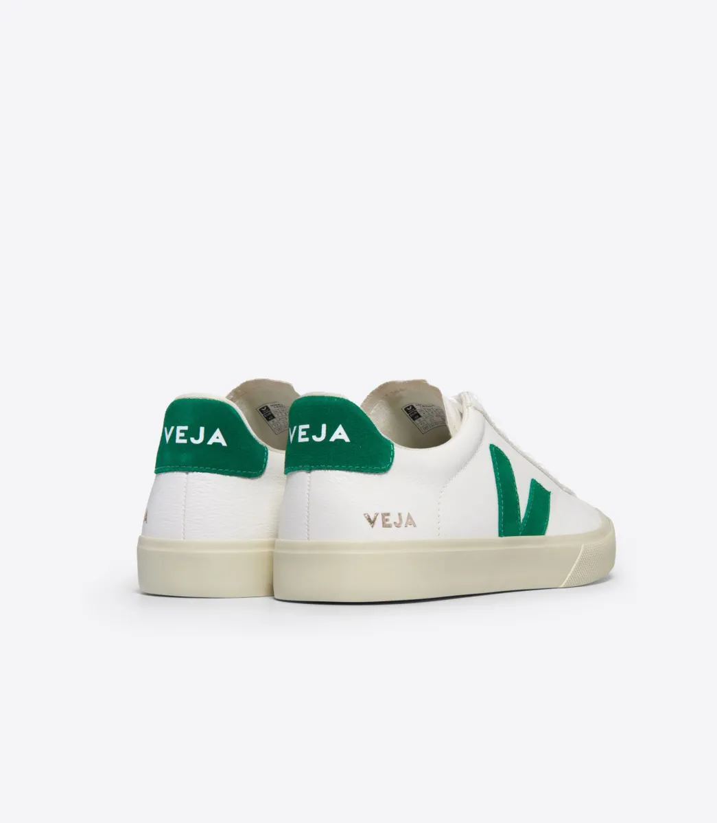 CAMPO LEATHER WHITE EMERAUDE>VEJA Cheap