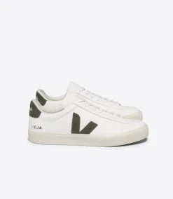 CAMPO LEATHER WHITE KAKI>VEJA Cheap