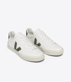 CAMPO LEATHER WHITE KAKI>VEJA Cheap