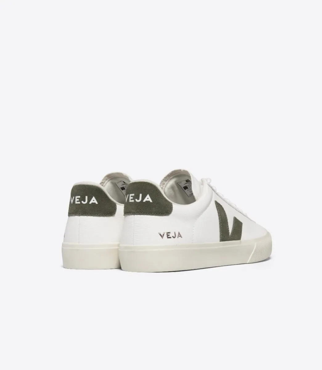 CAMPO LEATHER WHITE KAKI>VEJA Cheap