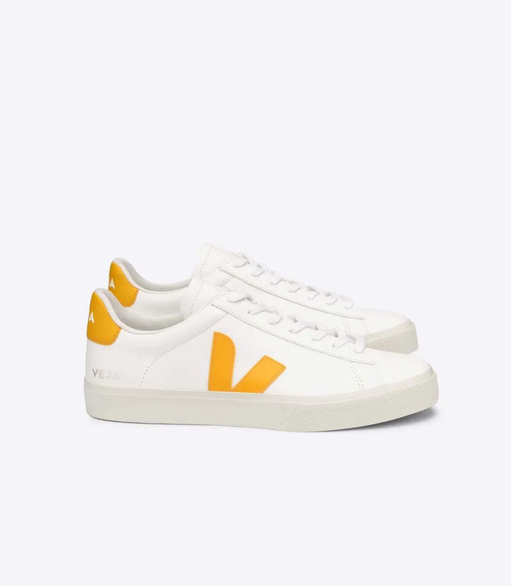 CAMPO LEATHER WHITE OURO>VEJA Fashion