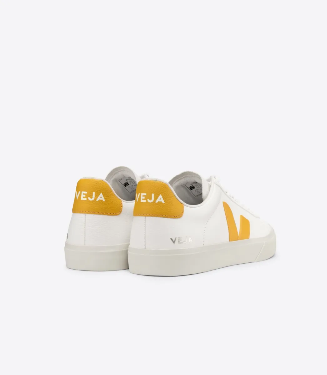 CAMPO LEATHER WHITE OURO>VEJA Fashion
