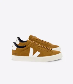 CAMPO SUEDE CAMEL WHITE>VEJA Outlet