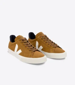 CAMPO SUEDE CAMEL WHITE>VEJA Outlet