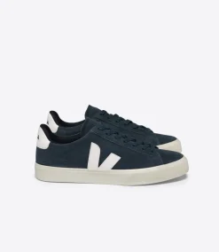 CAMPO SUEDE NAUTICO WHITE>VEJA New