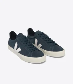 CAMPO SUEDE NAUTICO WHITE>VEJA New