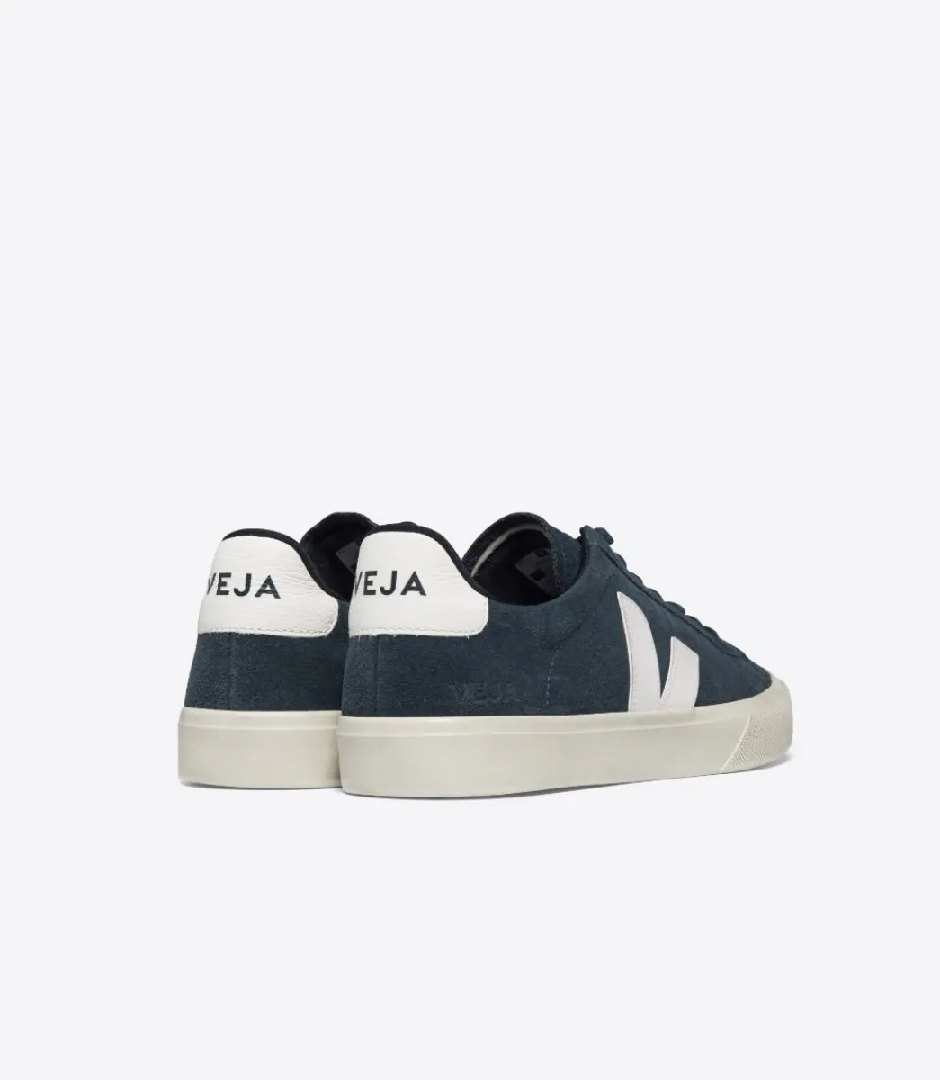 CAMPO SUEDE NAUTICO WHITE>VEJA New