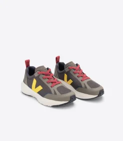 CANARY ELASTIC LACES ALVEOMESH GRAFITE TONIC>VEJA Shop