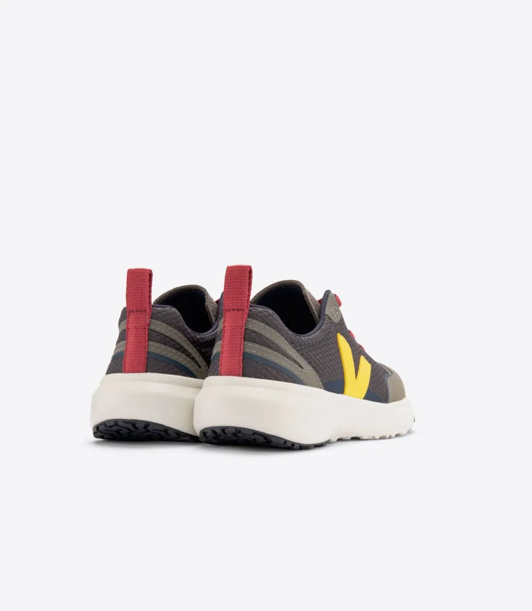 CANARY ELASTIC LACES ALVEOMESH GRAFITE TONIC>VEJA Shop
