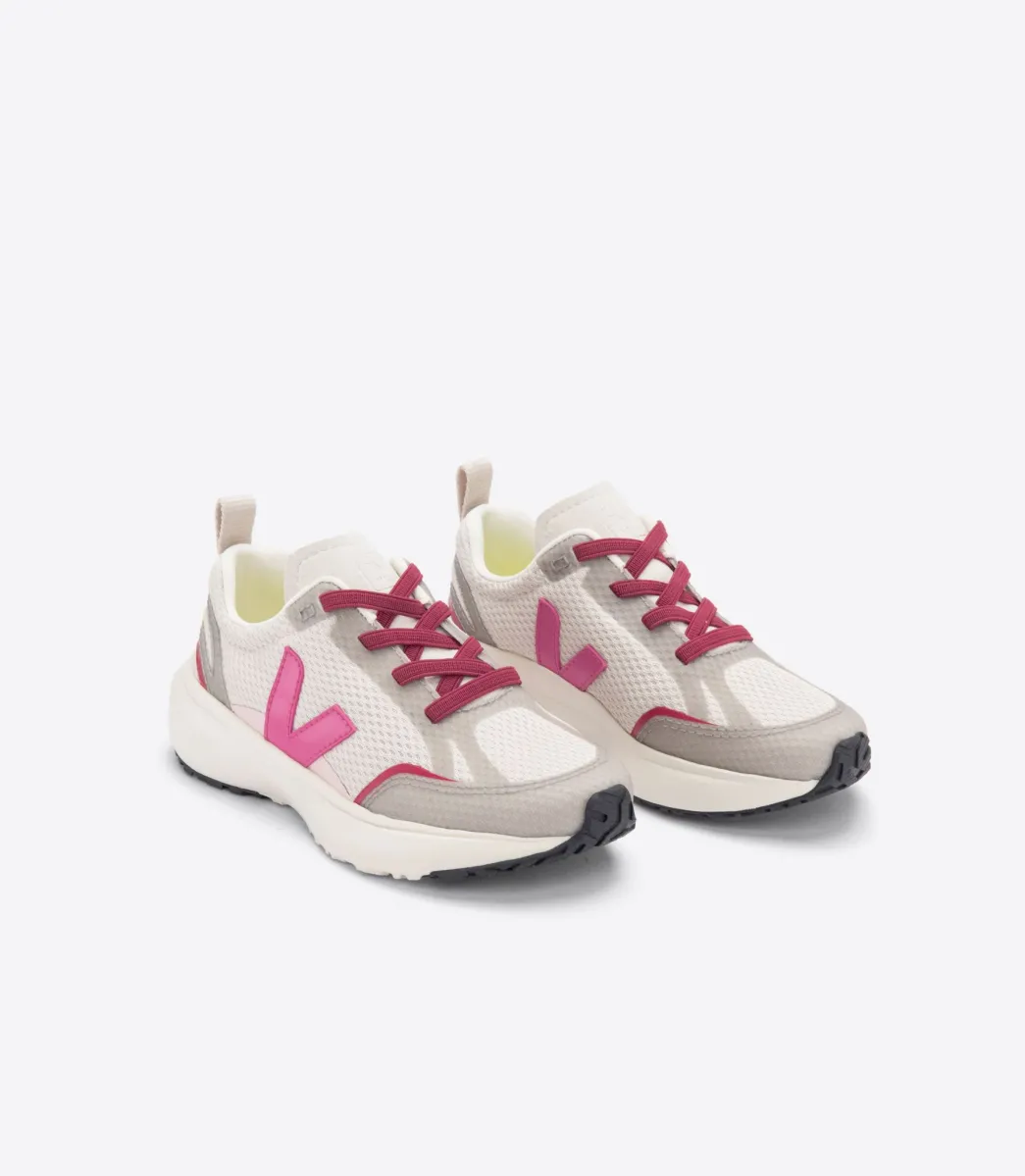 CANARY ELASTIC LACES ALVEOMESH NATURAL MIA>VEJA Sale
