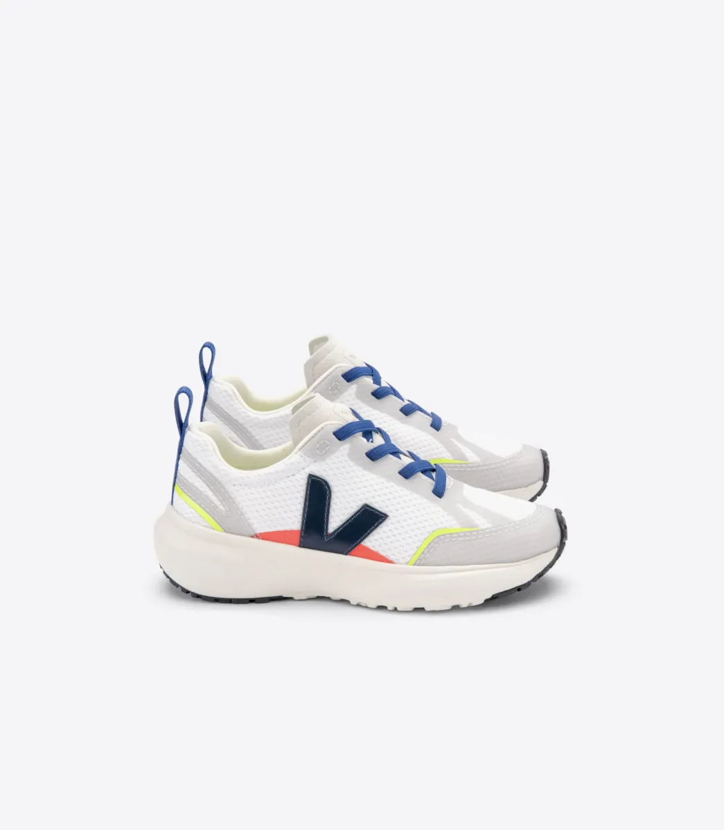 CANARY ELASTIC LACES ALVEOMESH WHITE NAUTICO>VEJA Discount