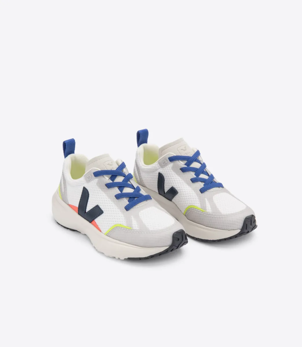 CANARY ELASTIC LACES ALVEOMESH WHITE NAUTICO>VEJA Discount