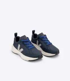 CANARY ELASTIC LACES ALVEOMESH NAUTICO OXFORD GREY>VEJA Fashion