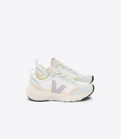 CANARY ELASTIC LACES ALVEOMESH WHITE PARME>VEJA Fashion