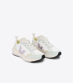 CANARY ELASTIC LACES ALVEOMESH WHITE PARME>VEJA Fashion