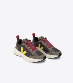 CANARY ELASTIC LACES ALVEOMESH GRAFITE TONIC>VEJA Best