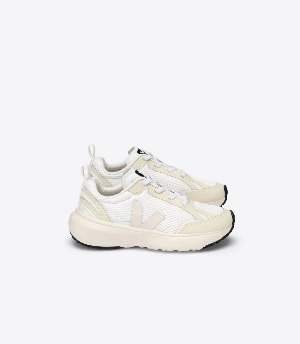 CANARY ELASTIC LACES ALVEOMESH WHITE PIERRE>VEJA Cheap
