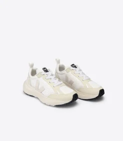 CANARY ELASTIC LACES ALVEOMESH WHITE PIERRE>VEJA Cheap