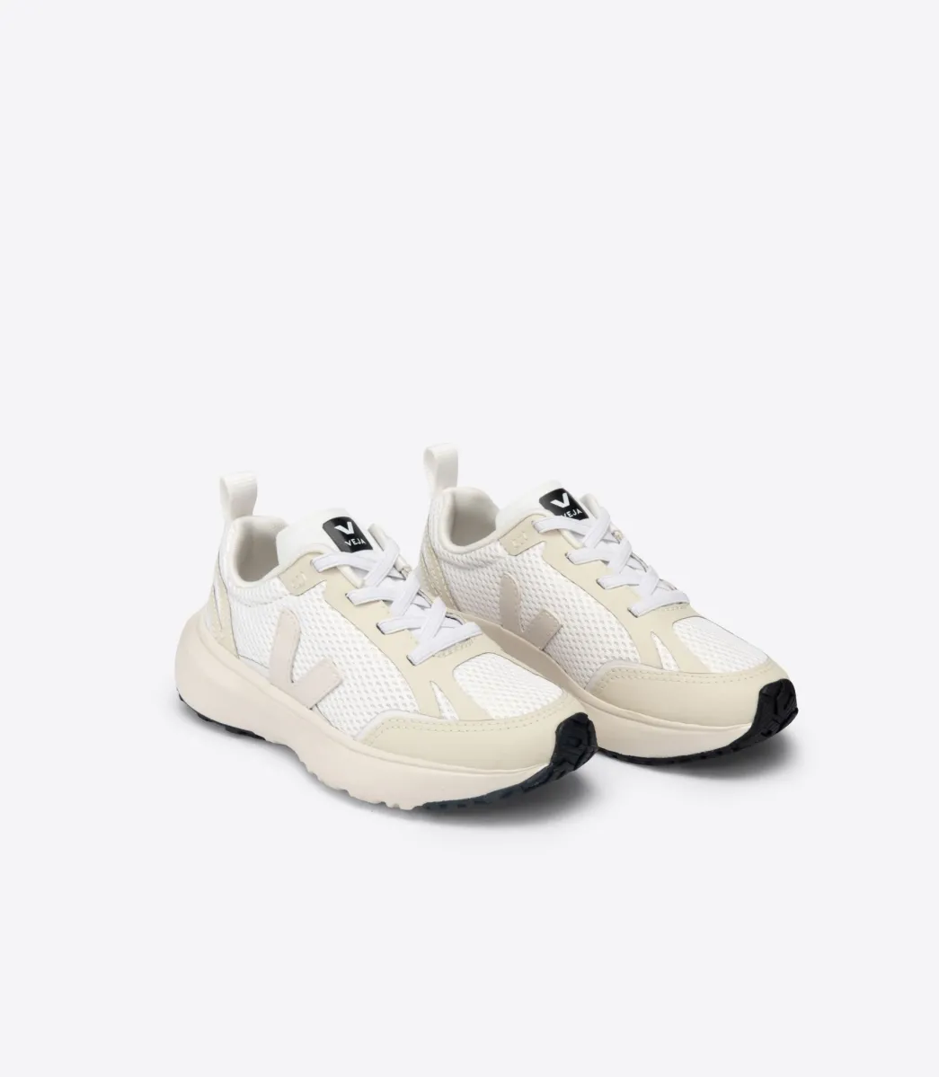 CANARY ELASTIC LACES ALVEOMESH WHITE PIERRE>VEJA Cheap