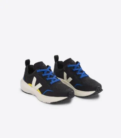 CANARY ELASTIC LACES ALVEOMESH BLACK PIERRE>VEJA Clearance