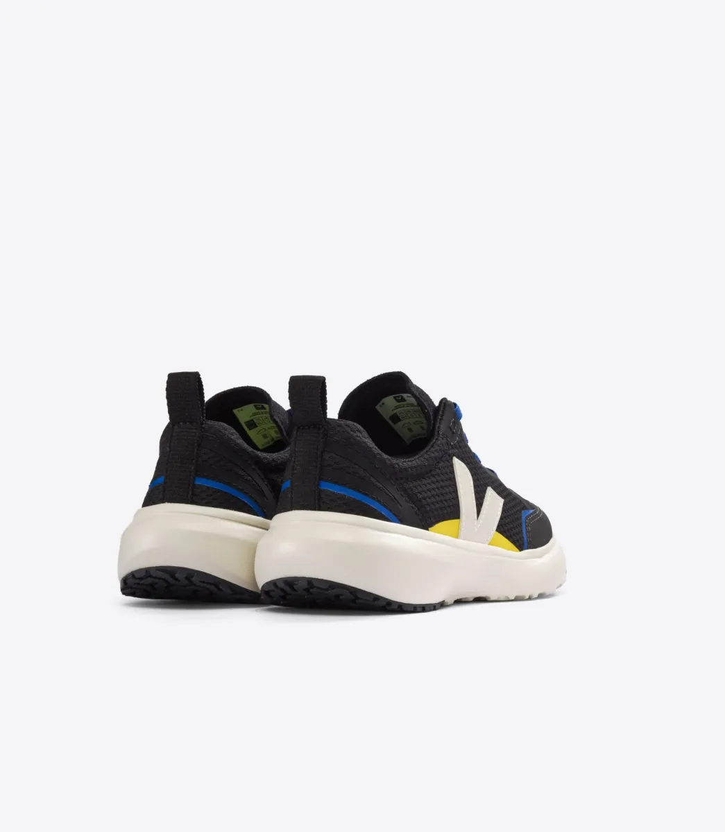CANARY ELASTIC LACES ALVEOMESH BLACK PIERRE>VEJA Clearance