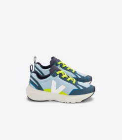 CANARY ELASTIC LACES ALVEOMESH STEEL WHITE>VEJA Cheap