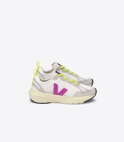 CANARY ELASTIC LACES WHITE ULTRAVIOLET>VEJA New