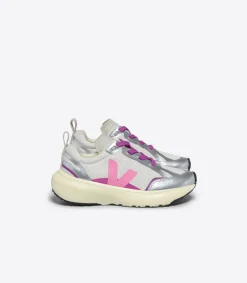 CANARY LIGHT ALVEOMESH GRAVEL MALIBU SILVER>VEJA New