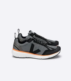 CONDOR 2 ALVEOMESH CONCRETE BLACK NEON ORANGE>VEJA Outlet