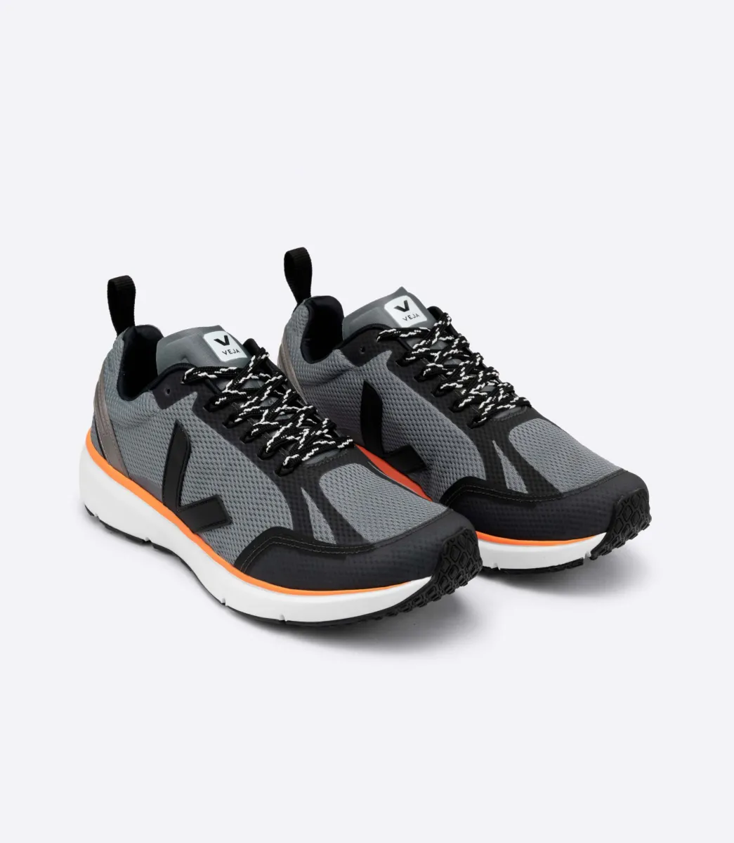CONDOR 2 ALVEOMESH CONCRETE BLACK NEON ORANGE>VEJA Outlet
