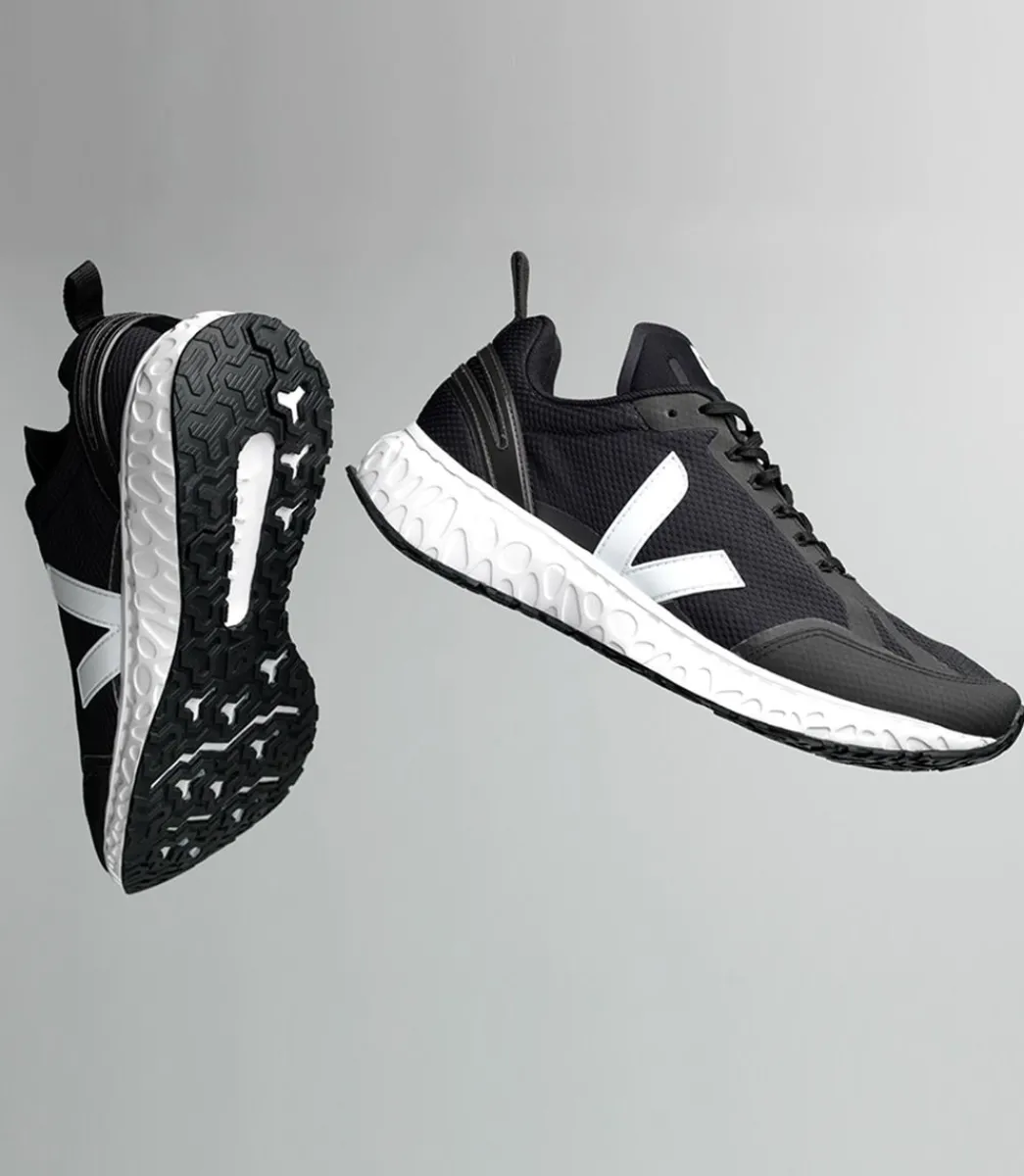 CONDOR MESH BLACK WHITE>VEJA Clearance