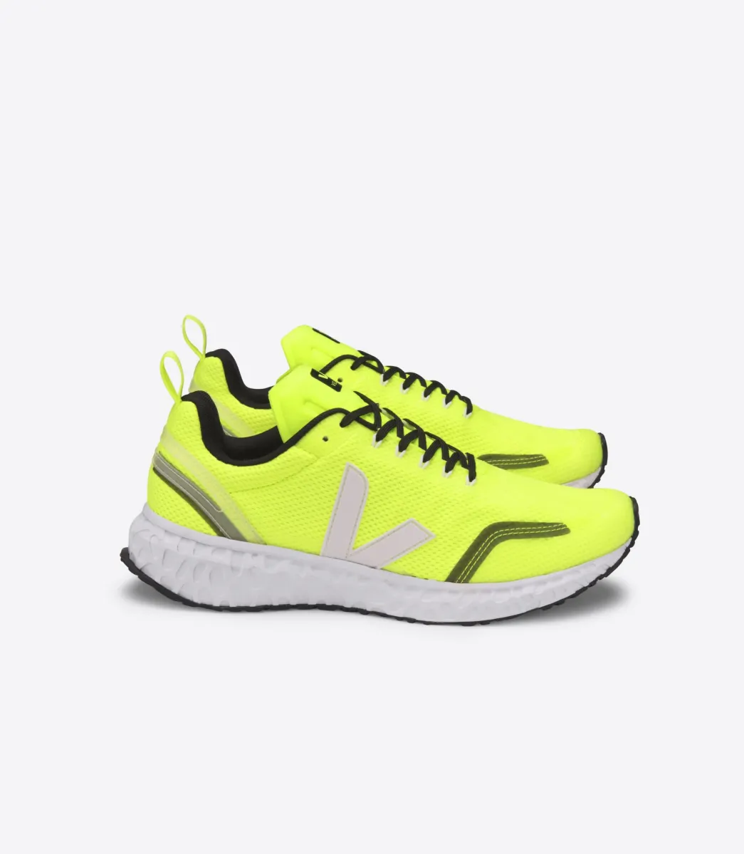 CONDOR MESH JAUNE FLUO WHITE>VEJA Store