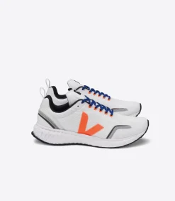 CONDOR MESH WHITE ORANGE FLUO>VEJA Hot