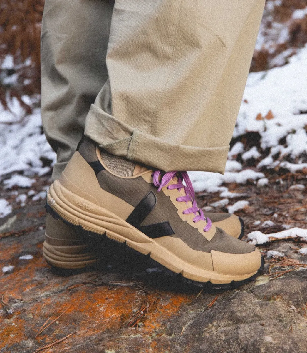 DEKKAN RIPSTOP KAKI BLACK>VEJA Shop