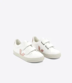 ESPLAR FURED LEATHER WHITE NACRE>VEJA Fashion
